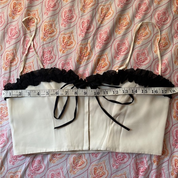 MIRROR PALAIS RUFFLE CORSET - Picture 10 of 11